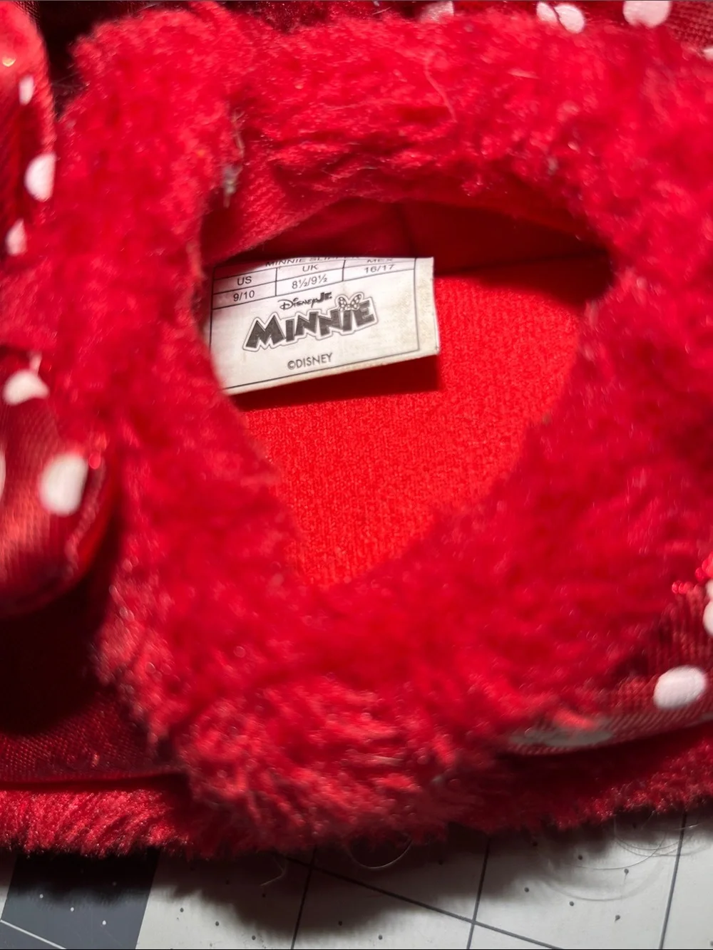 Disney plush slip